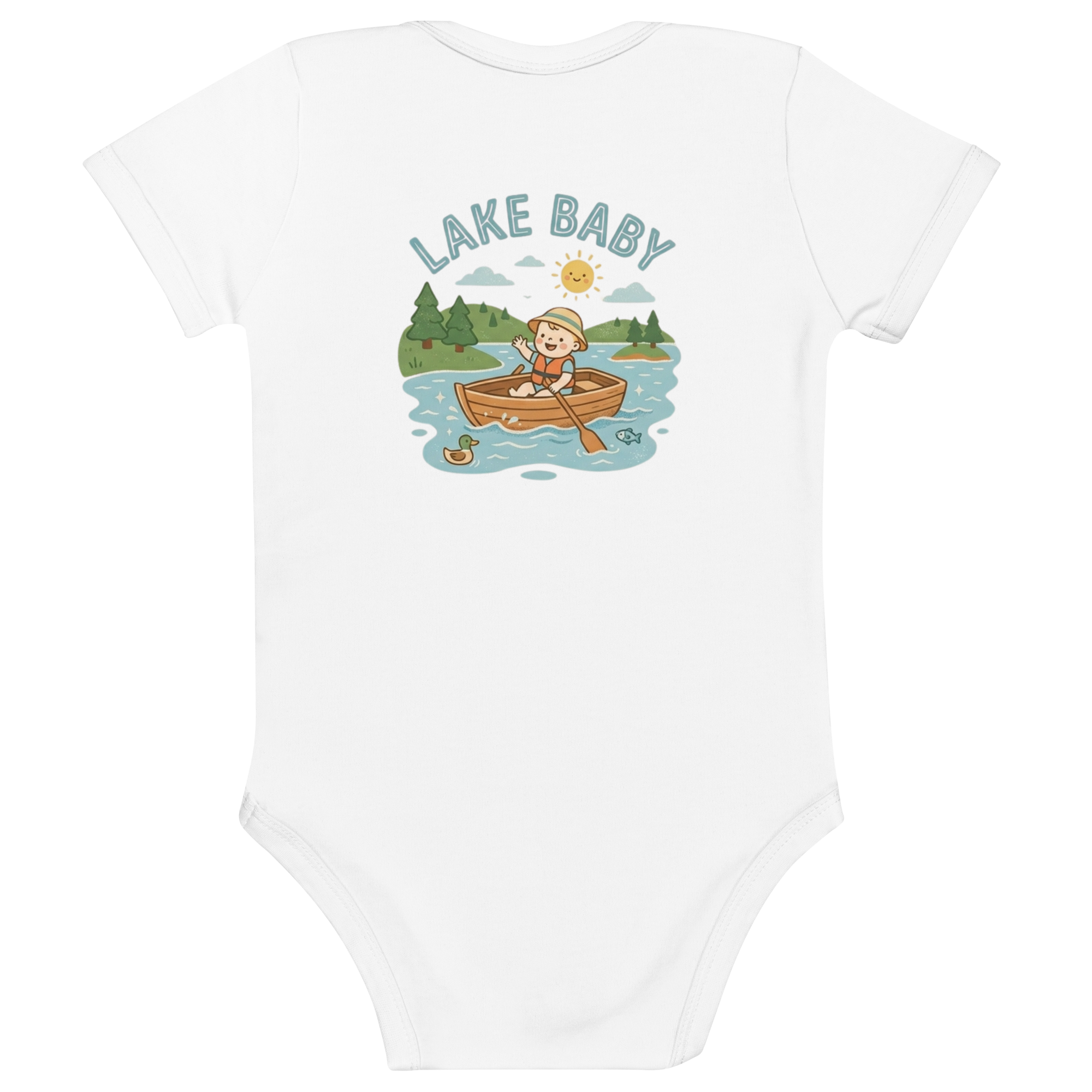 Lake Baby Organic Cotton Baby Bodysuit