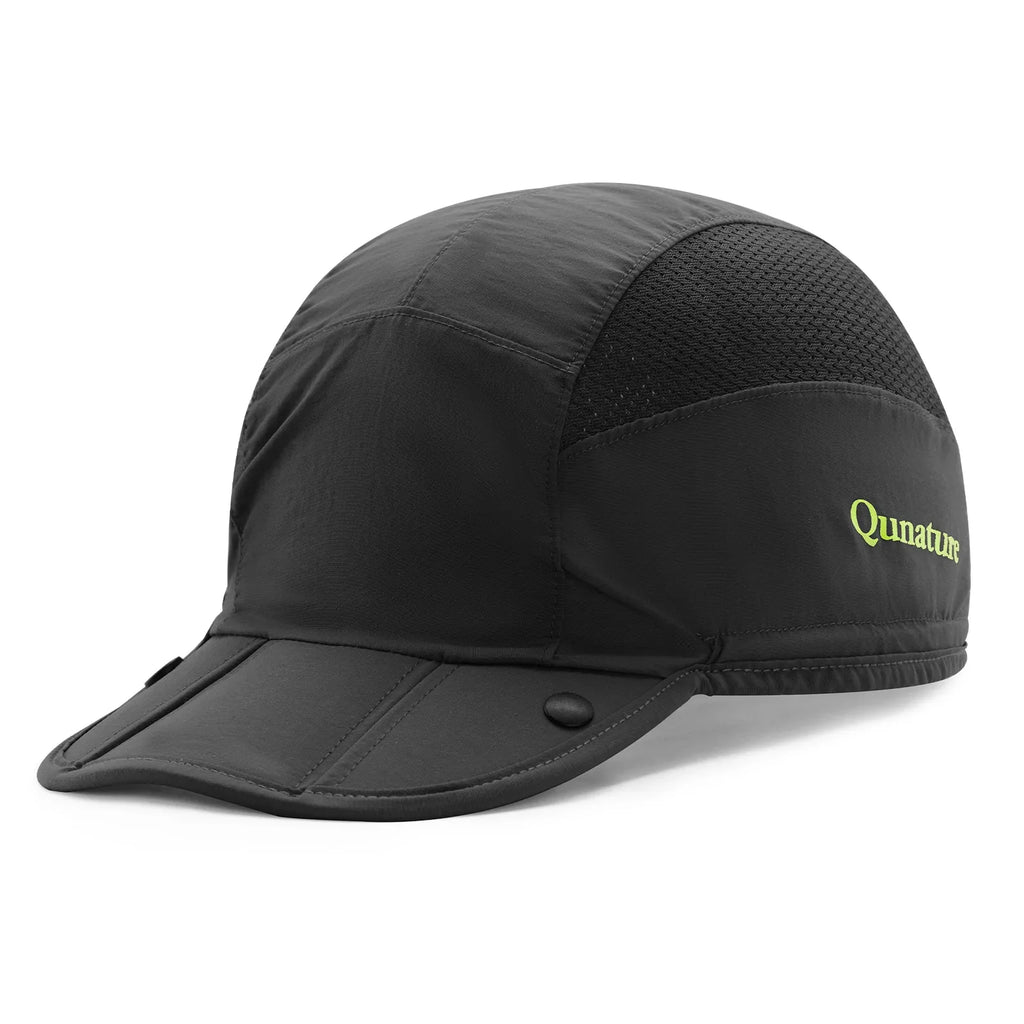 Foldable Hiking Hat with Sun Visor — Packable, Breathable, Adjustable