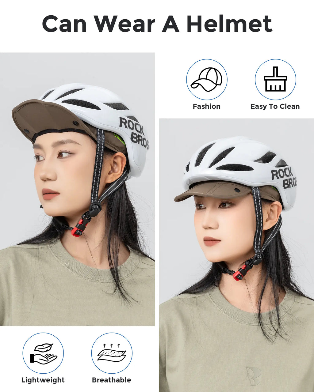 Foldable Hiking Hat with Sun Visor — Packable, Breathable, Adjustable
