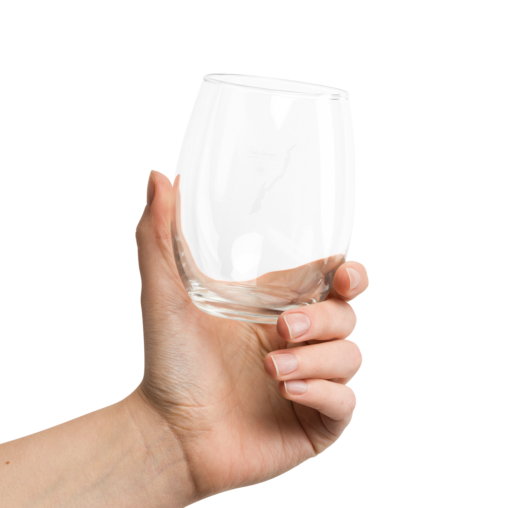 Lake George Stemless Wine Glass