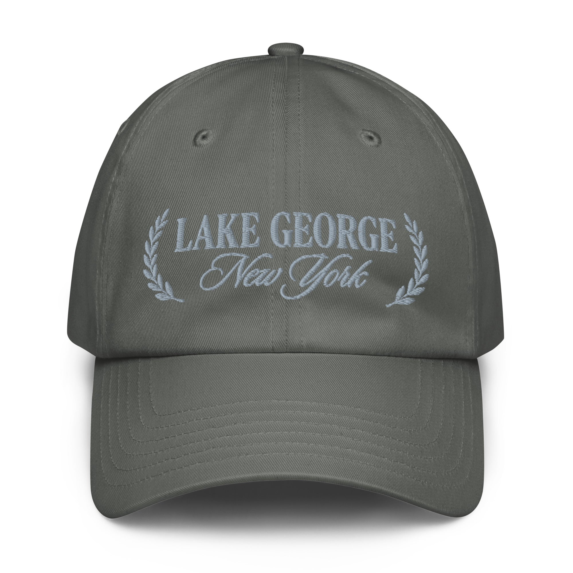 Lake George Dad Hat by Under Armour® – Assembly Point Collection in gray