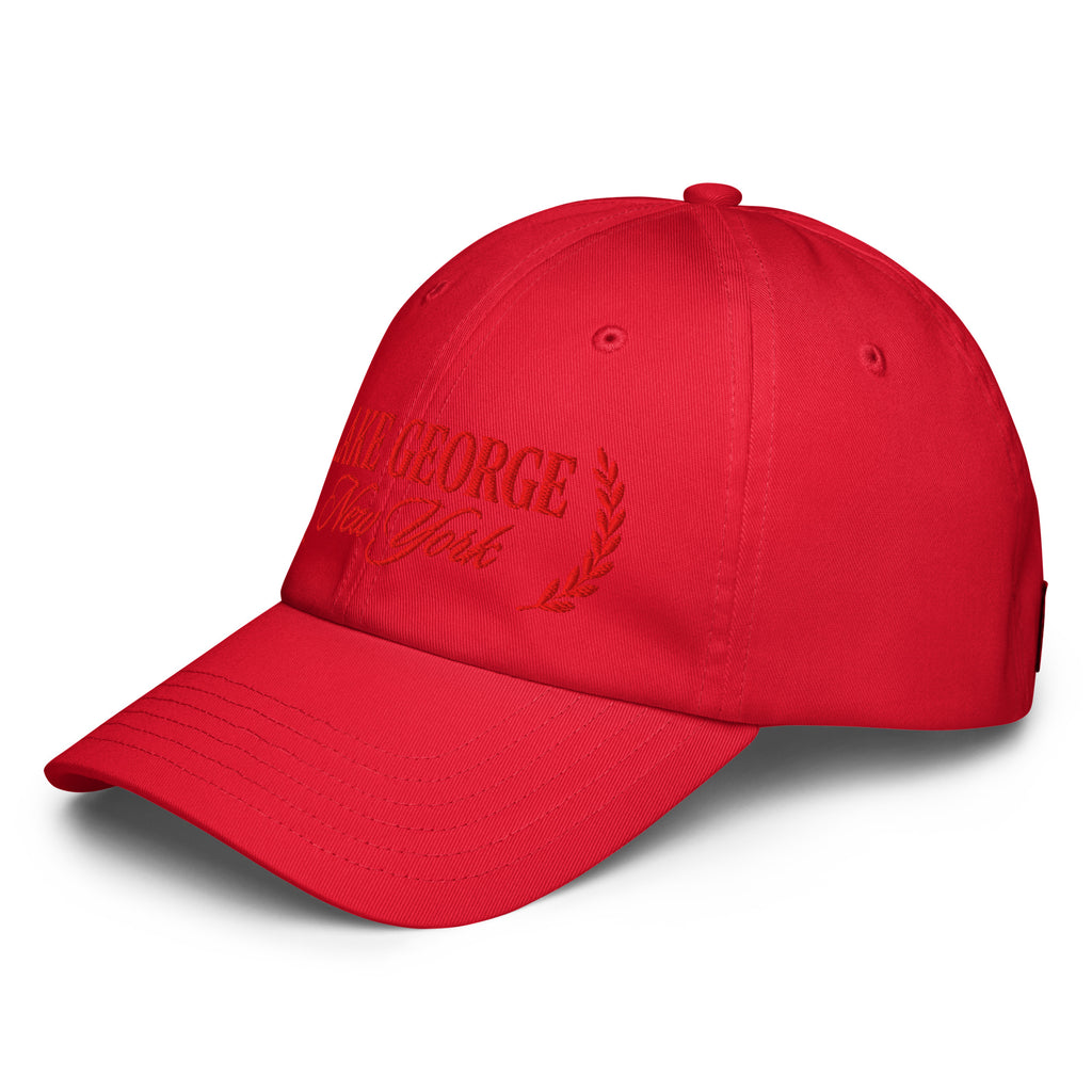 Lake George Dad Hat by Under Armour® – Assembly Point Collection in red