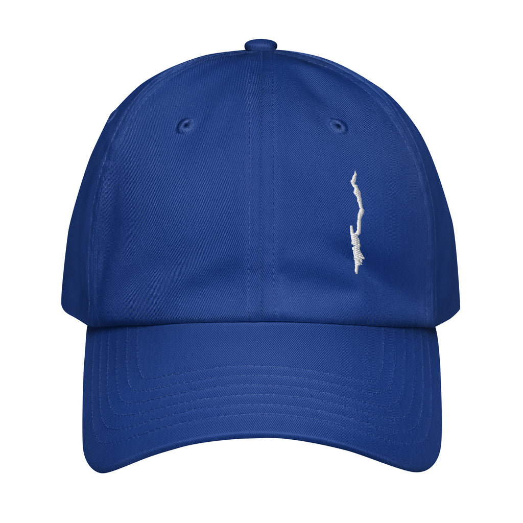 Lake George Dad Hat Under Armour Royal Blue Front