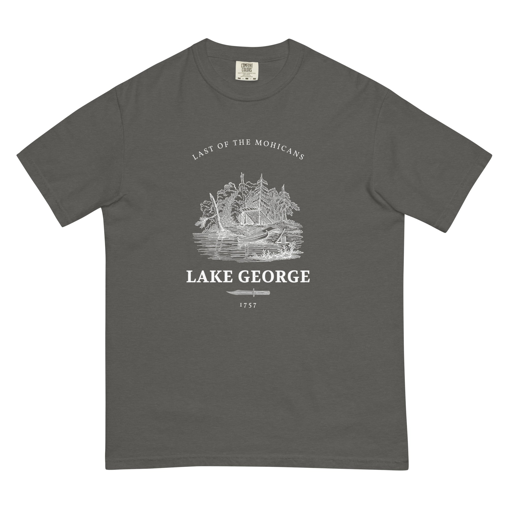 Last of the Mohicans Lake George T-Shirt (Dark Colors)