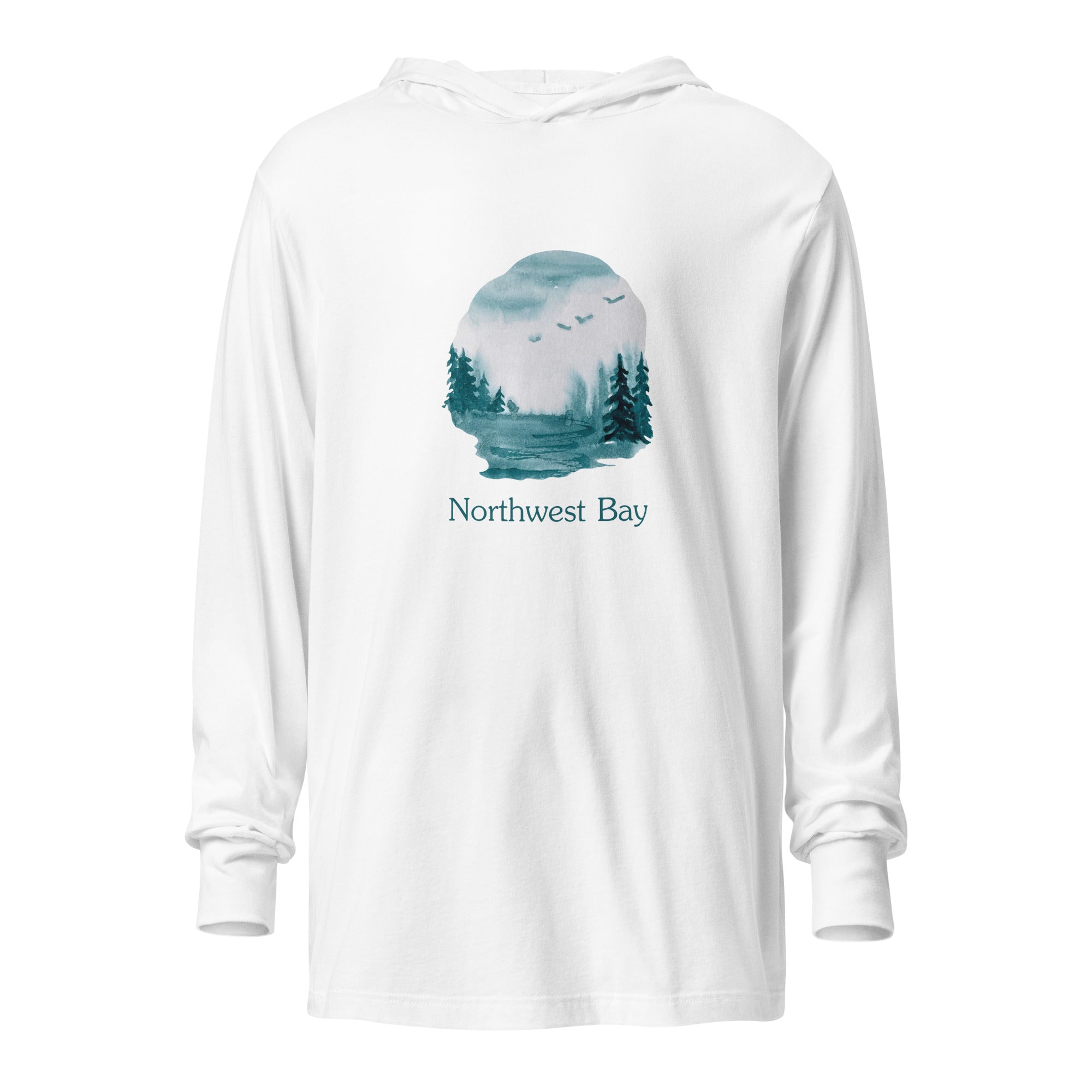 Northwest Bay Hooded Long Sleeve Tee