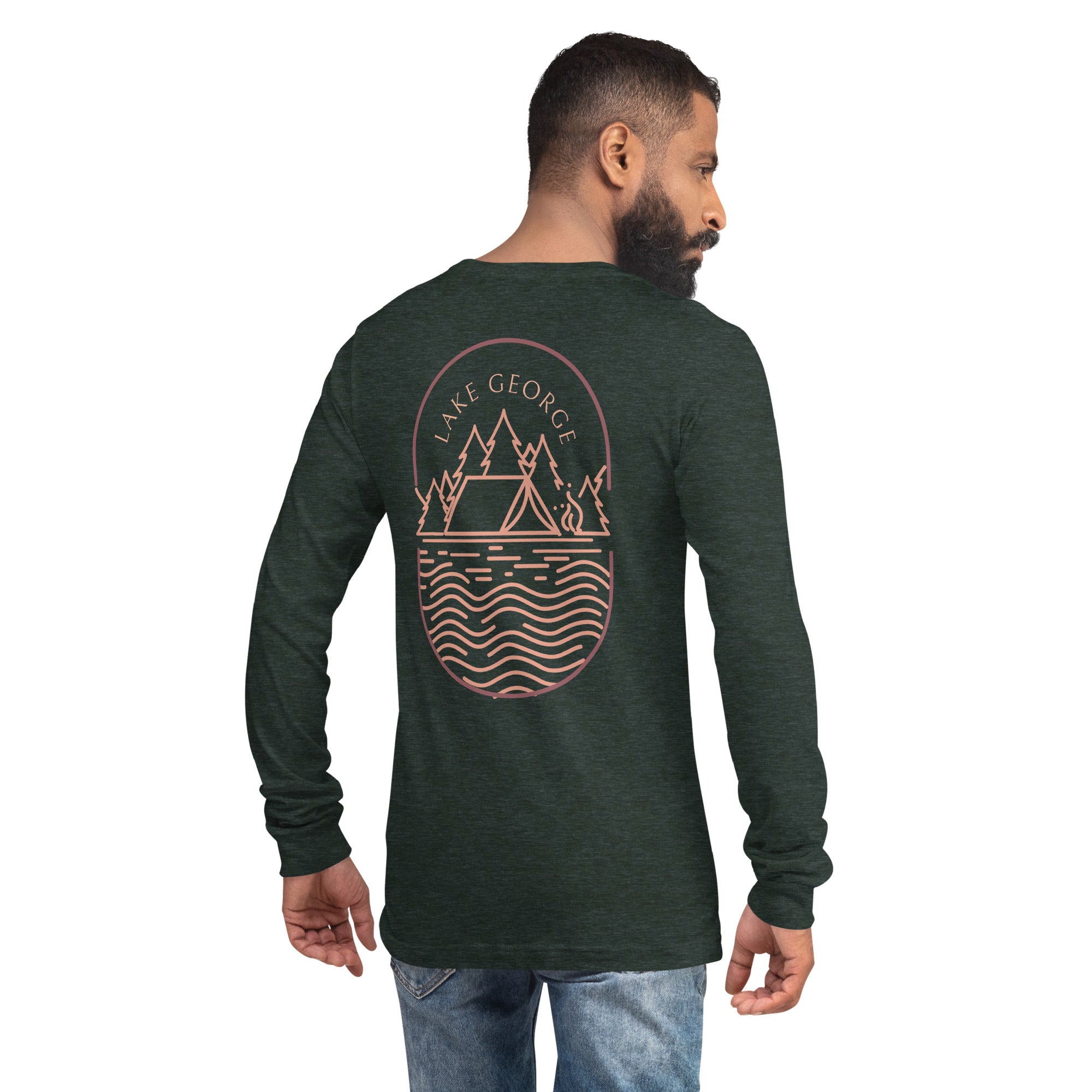 Lake George Campsite Long Sleeve Shirt