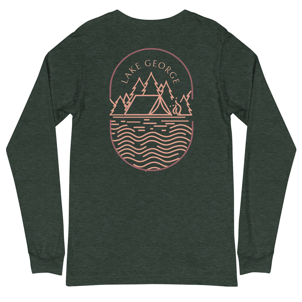 Lake George Campsite Long Sleeve Shirt