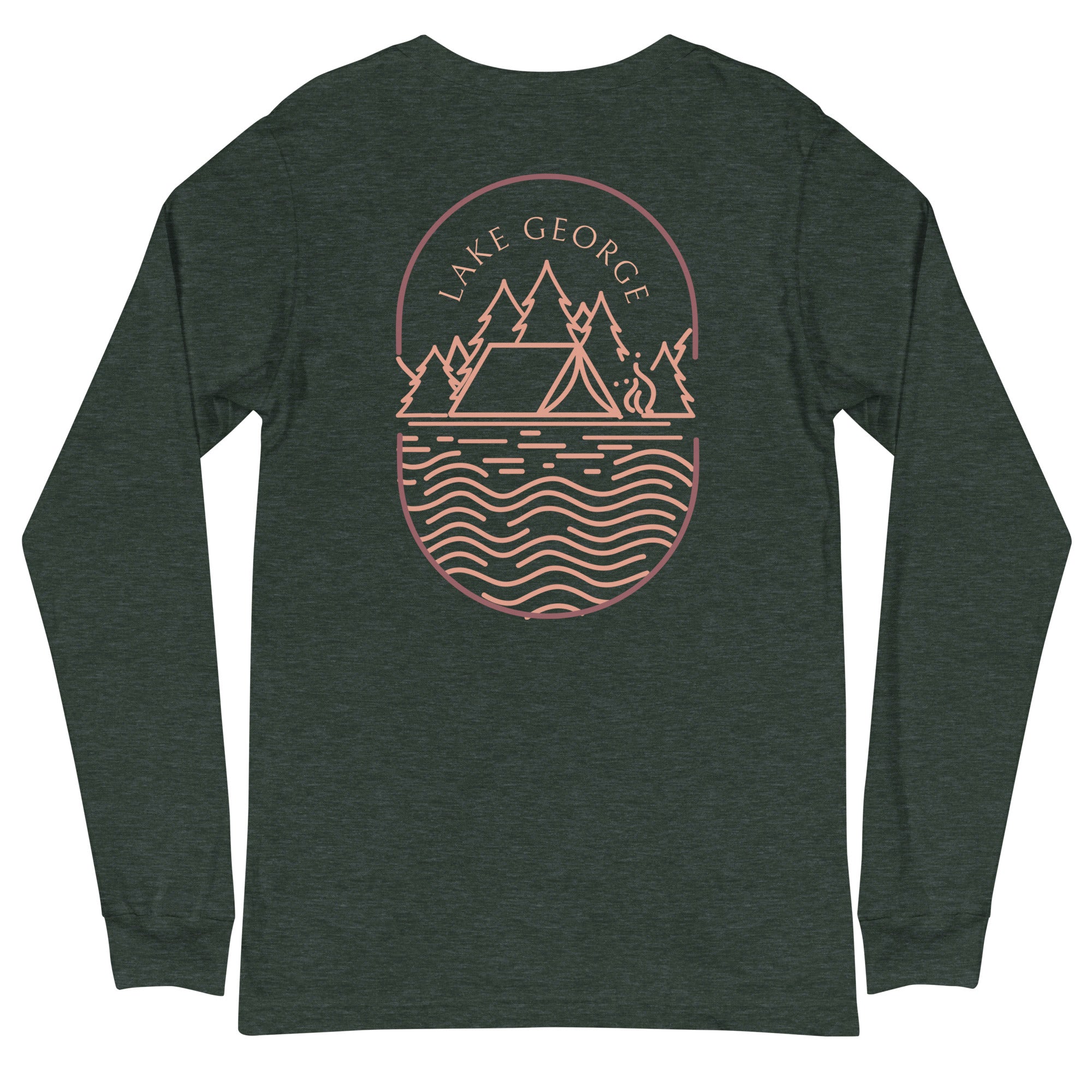 Lake George Campsite Long Sleeve Shirt