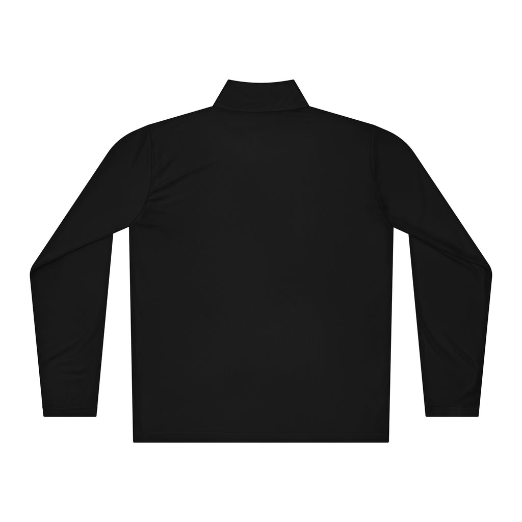 Lake George Outline Quarter-Zip Black Back