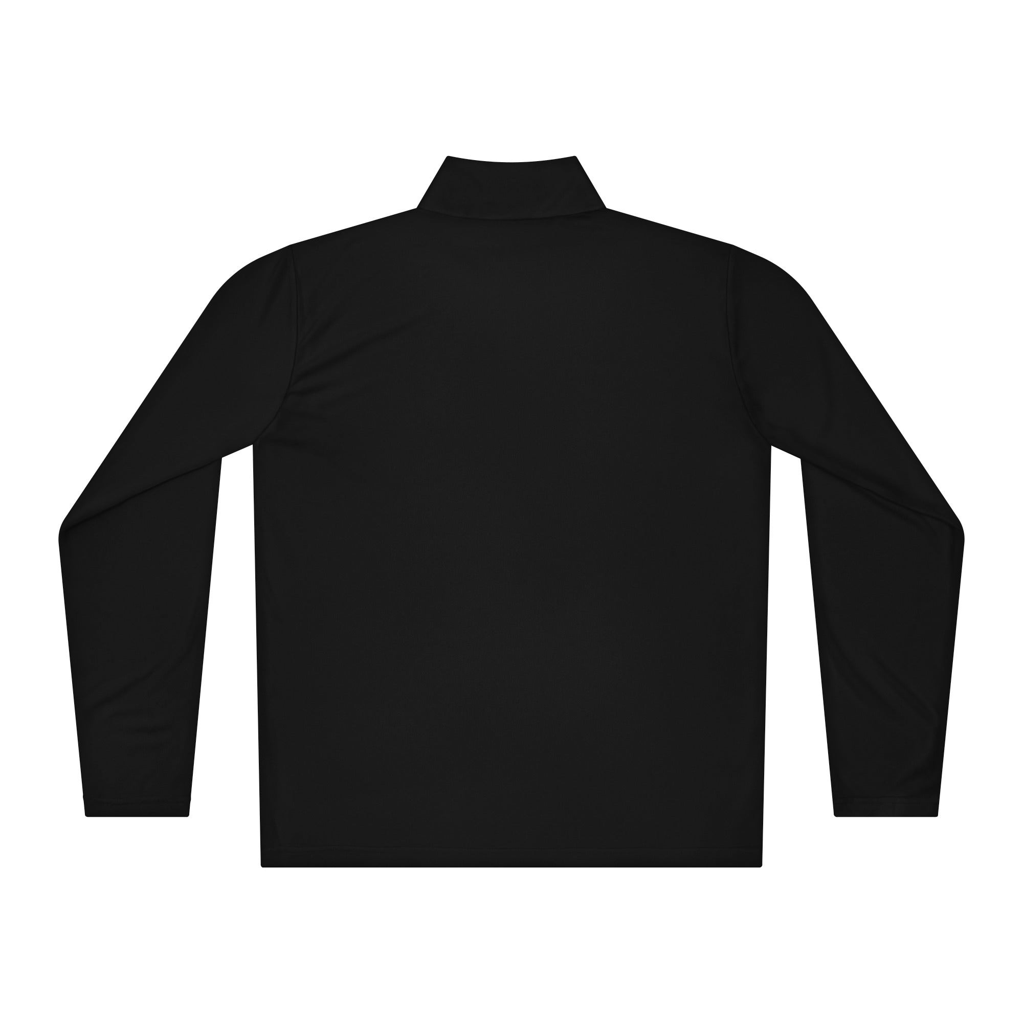 Lake George Outline Quarter-Zip Black Back