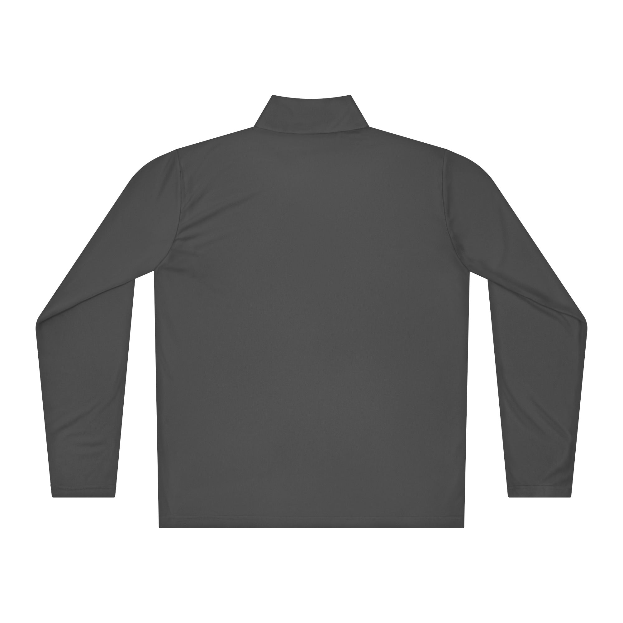 Lake George Outline Quarter-Zip Iron Gray Back