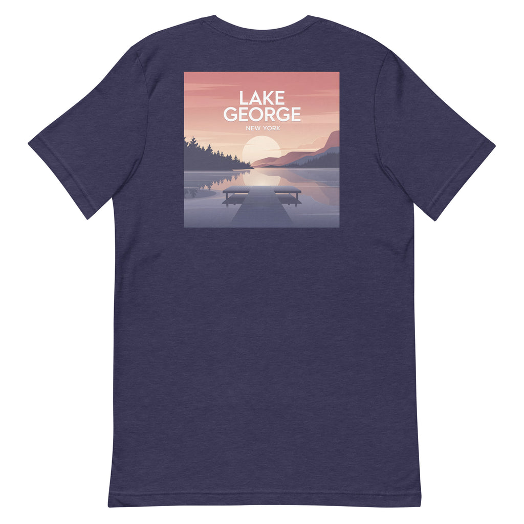 Lake George Dock at Sunset T-Shirt