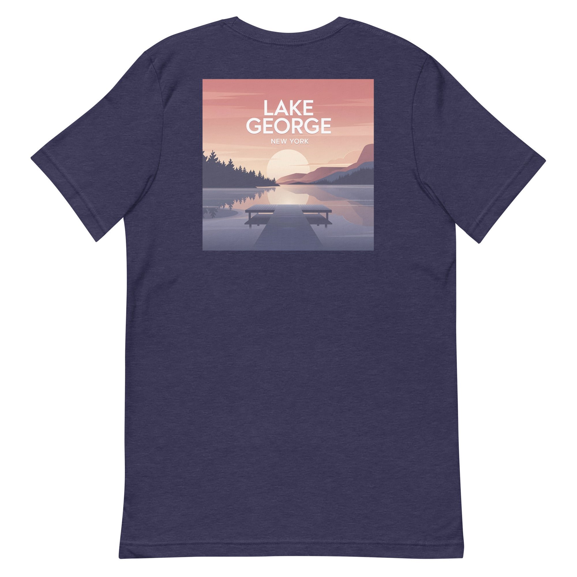 Lake George Dock at Sunset T-Shirt