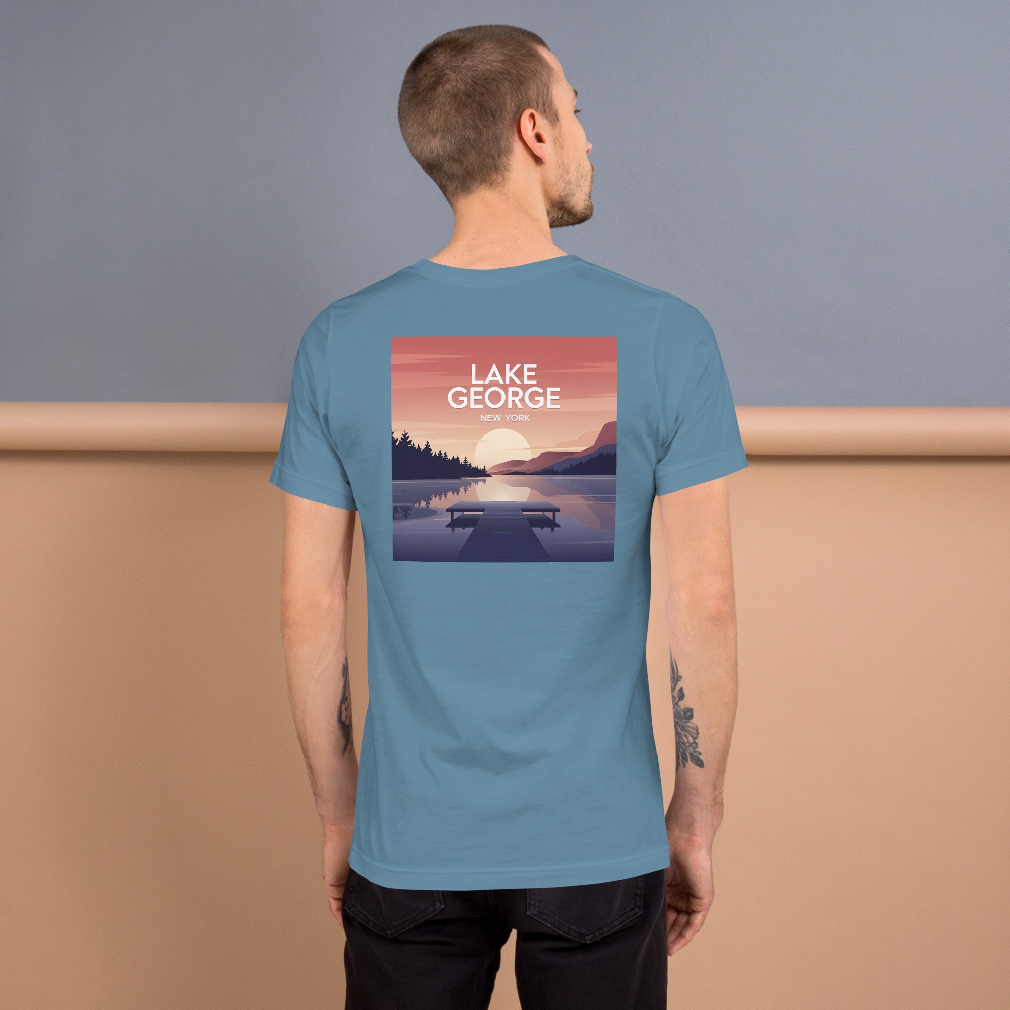 Lake George Dock at Sunset T-Shirt
