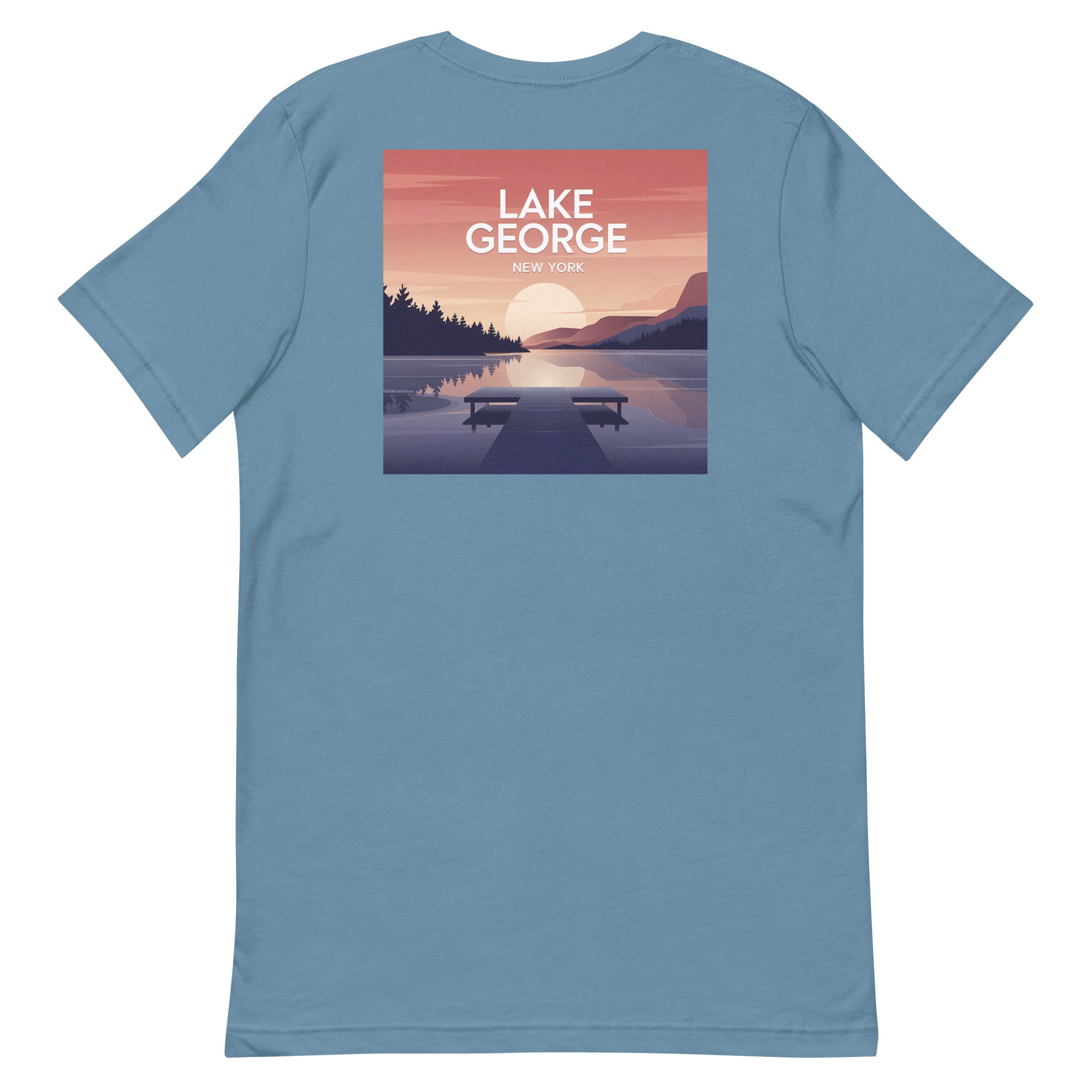 Lake George Dock at Sunset T-Shirt