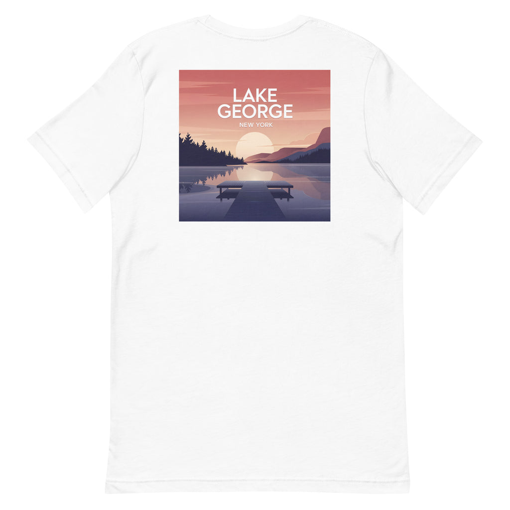 Lake George Dock at Sunset T-Shirt