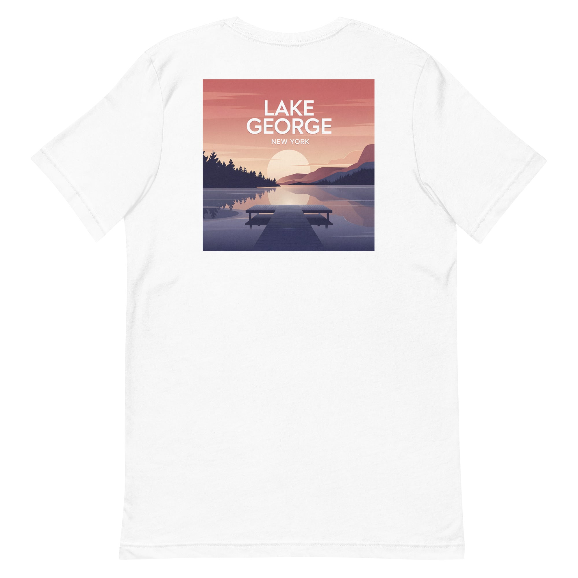 Lake George Dock at Sunset T-Shirt