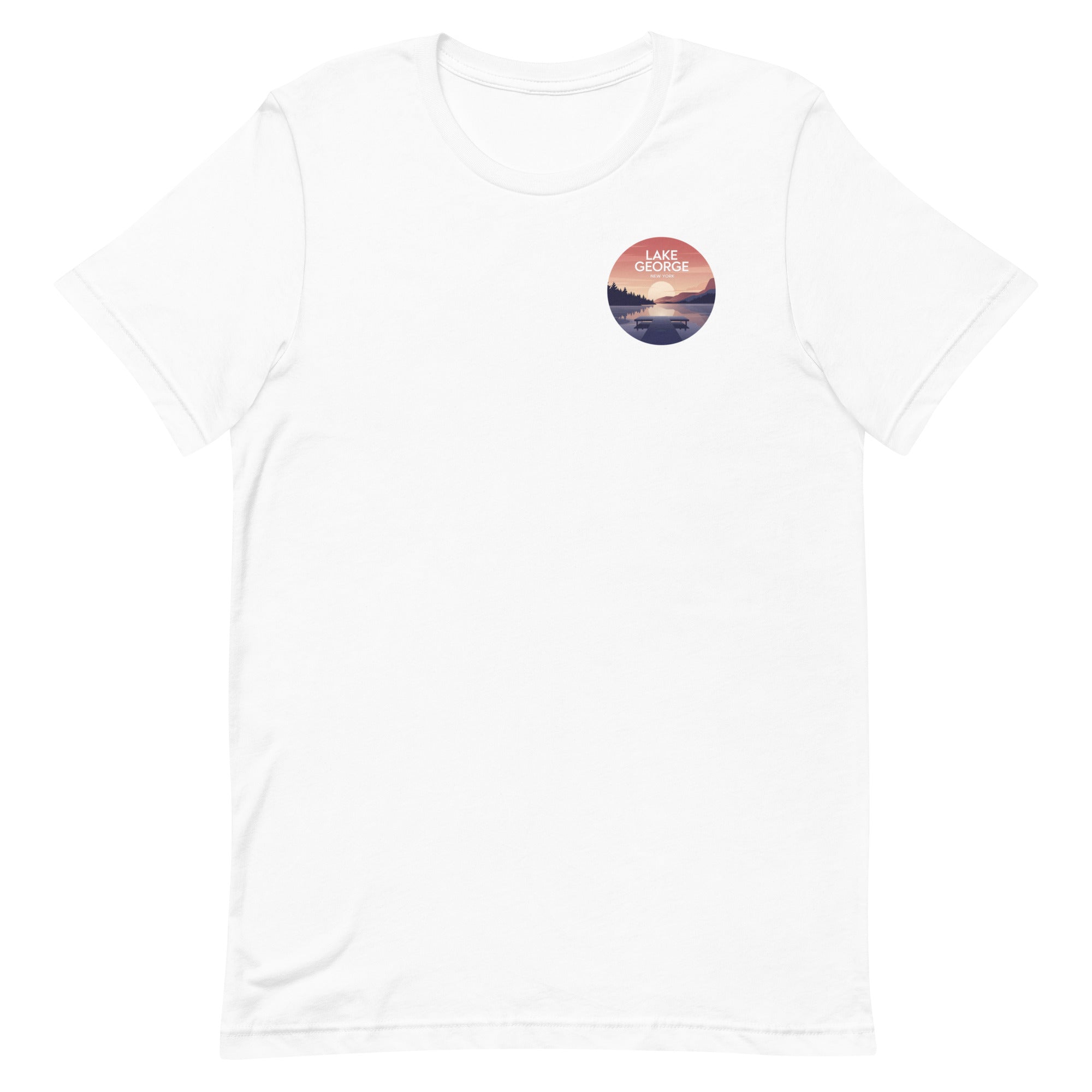Lake George Dock at Sunset T-Shirt