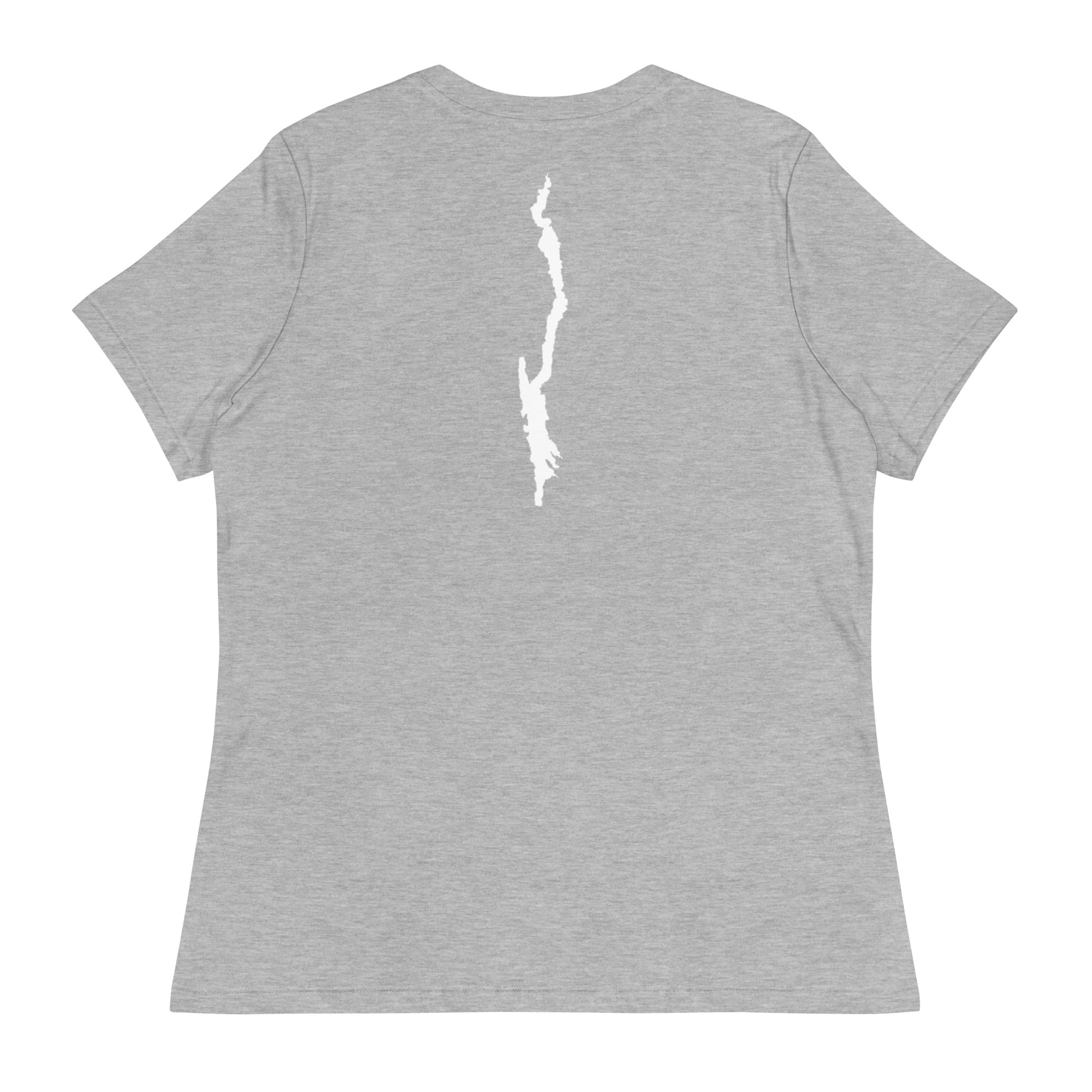 Lake George Lake Snob T-Shirt Gray Back
