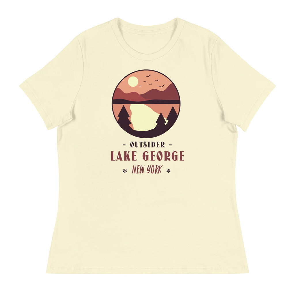 "Outsider" Lake George Women's T-Shirt