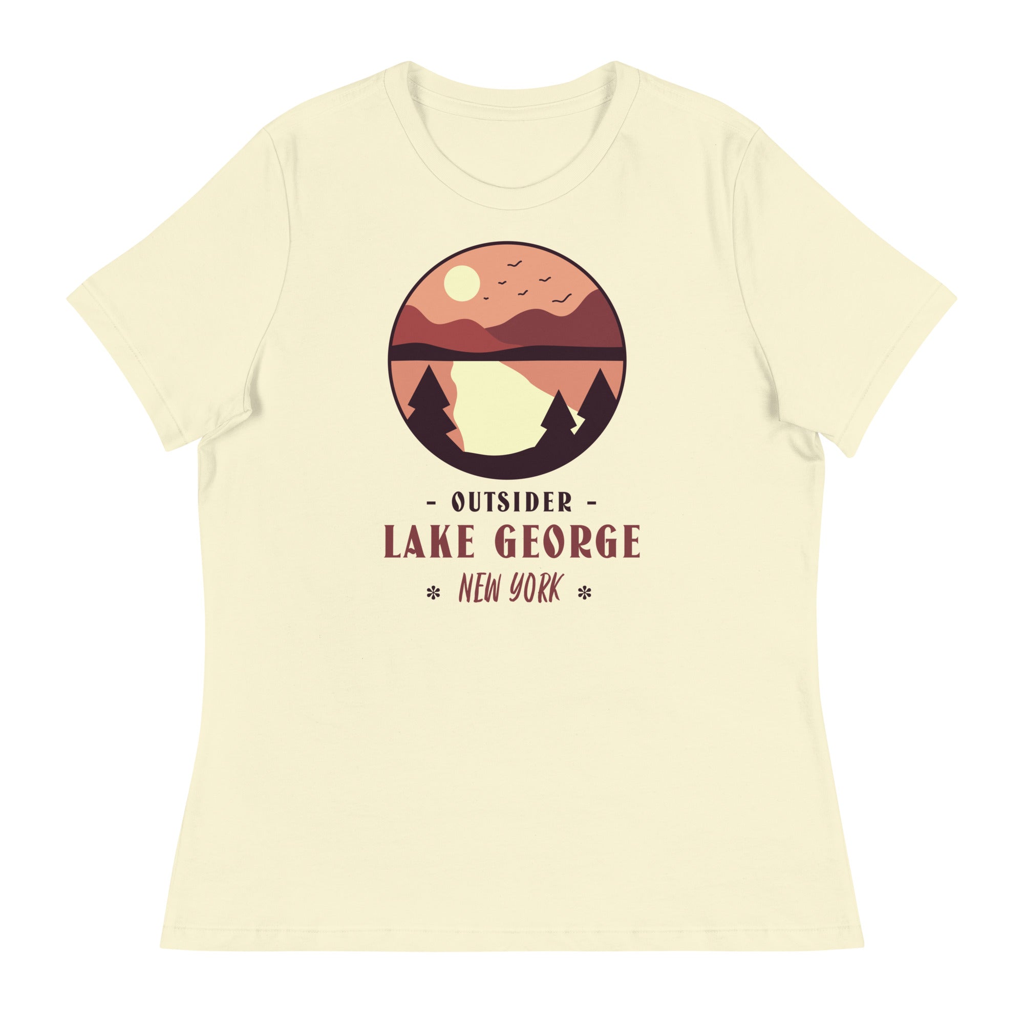 "Outsider" Lake George Women's T-Shirt