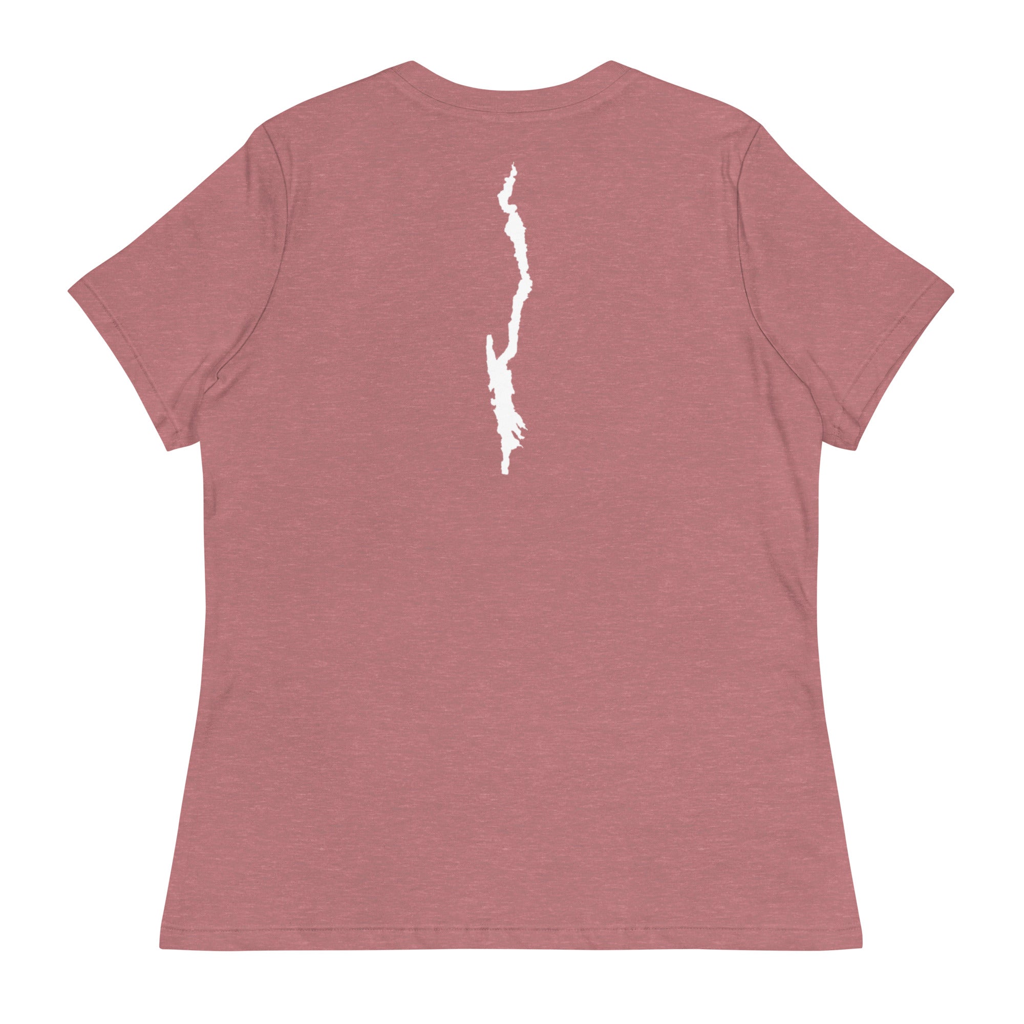 Lake George Lake Snob T-Shirt Mauve Back