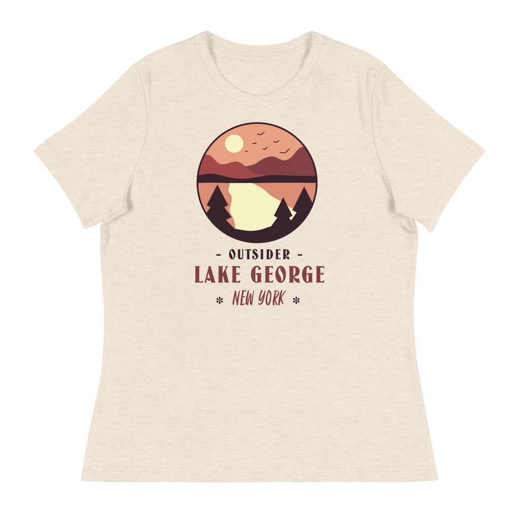 "Outsider" Lake George Women's T-Shirt