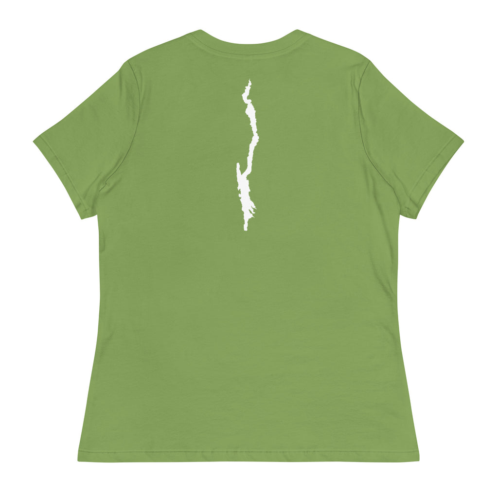 Lake George Lake Snob T-Shirt Green Back