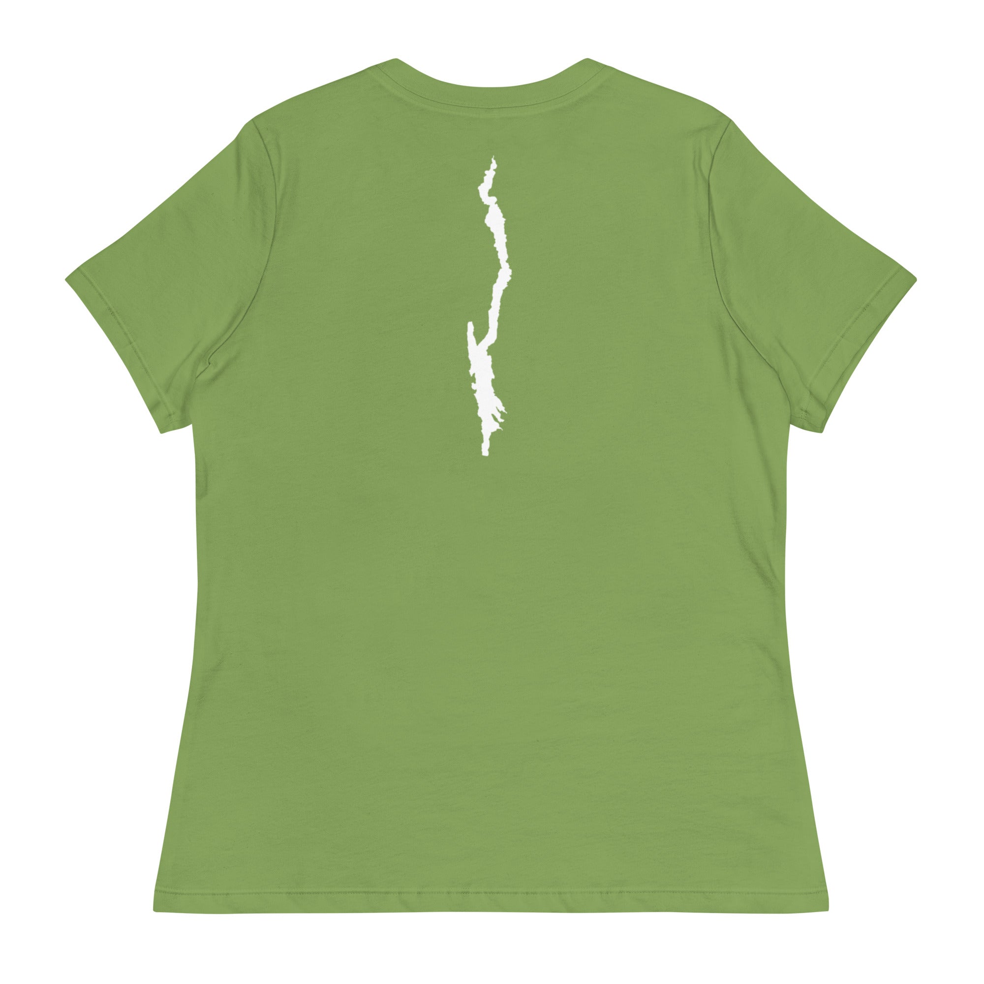 Lake George Lake Snob T-Shirt Green Back