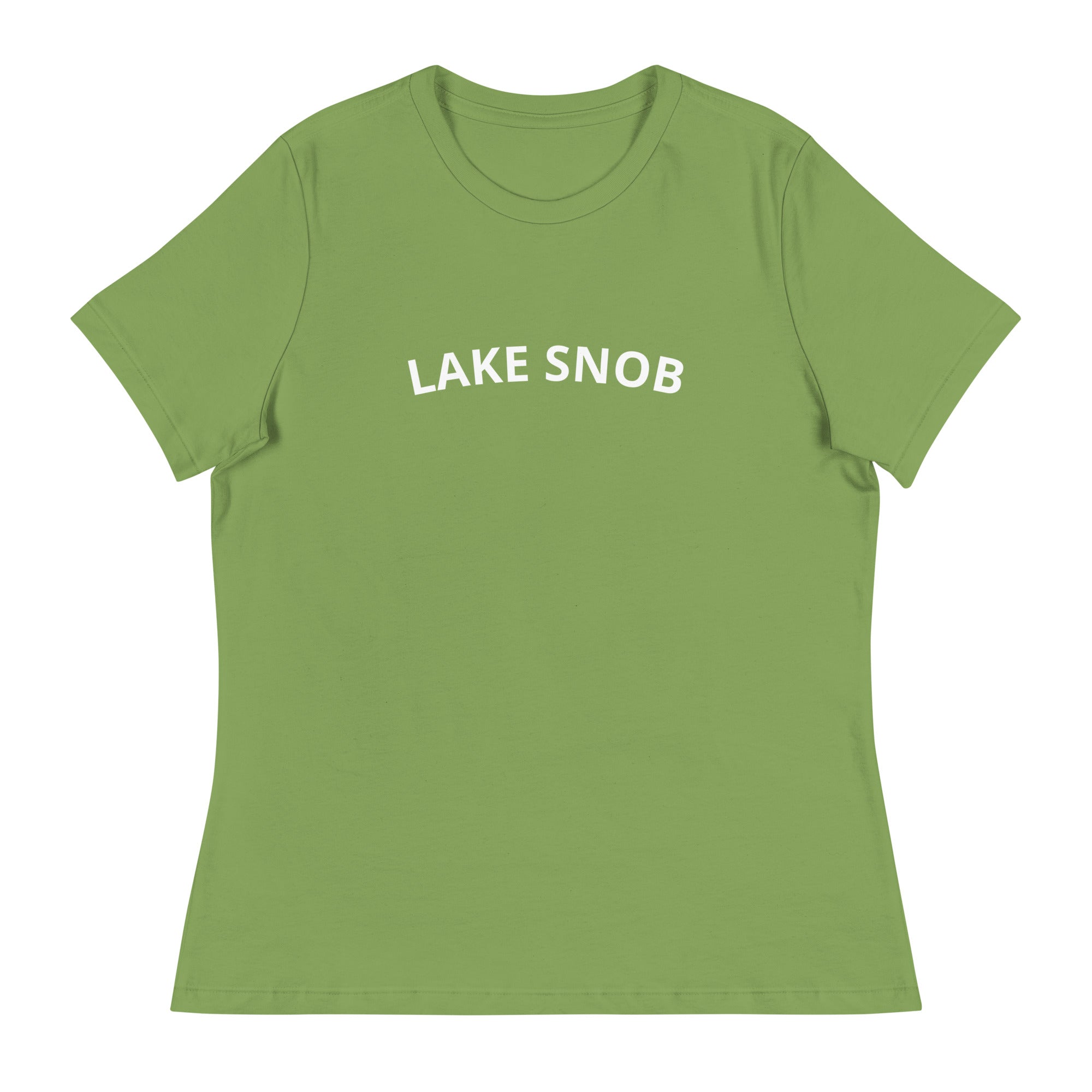 Lake George Lake Snob T-Shirt Green Front
