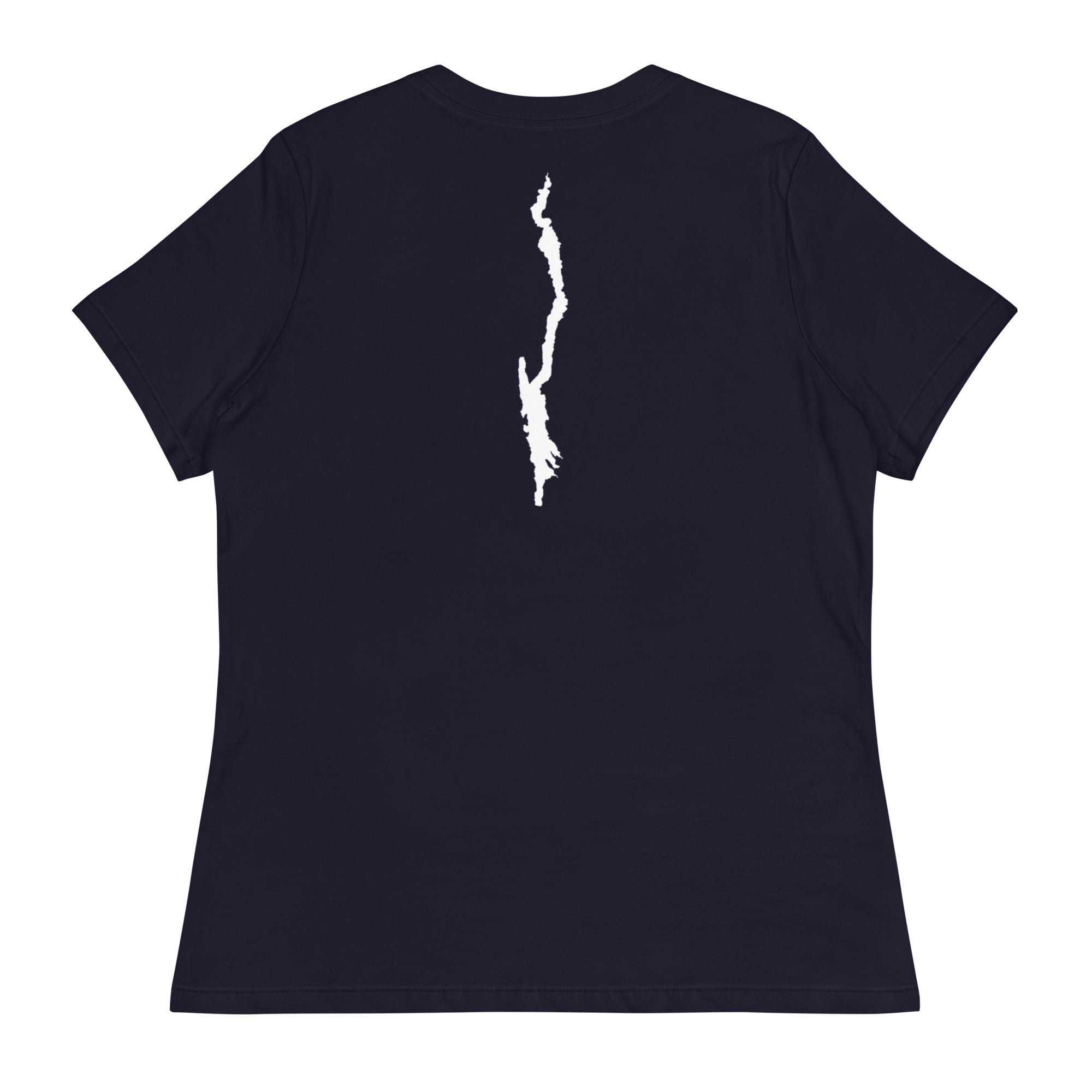 Lake George Lake Snob T-Shirt Navy Back