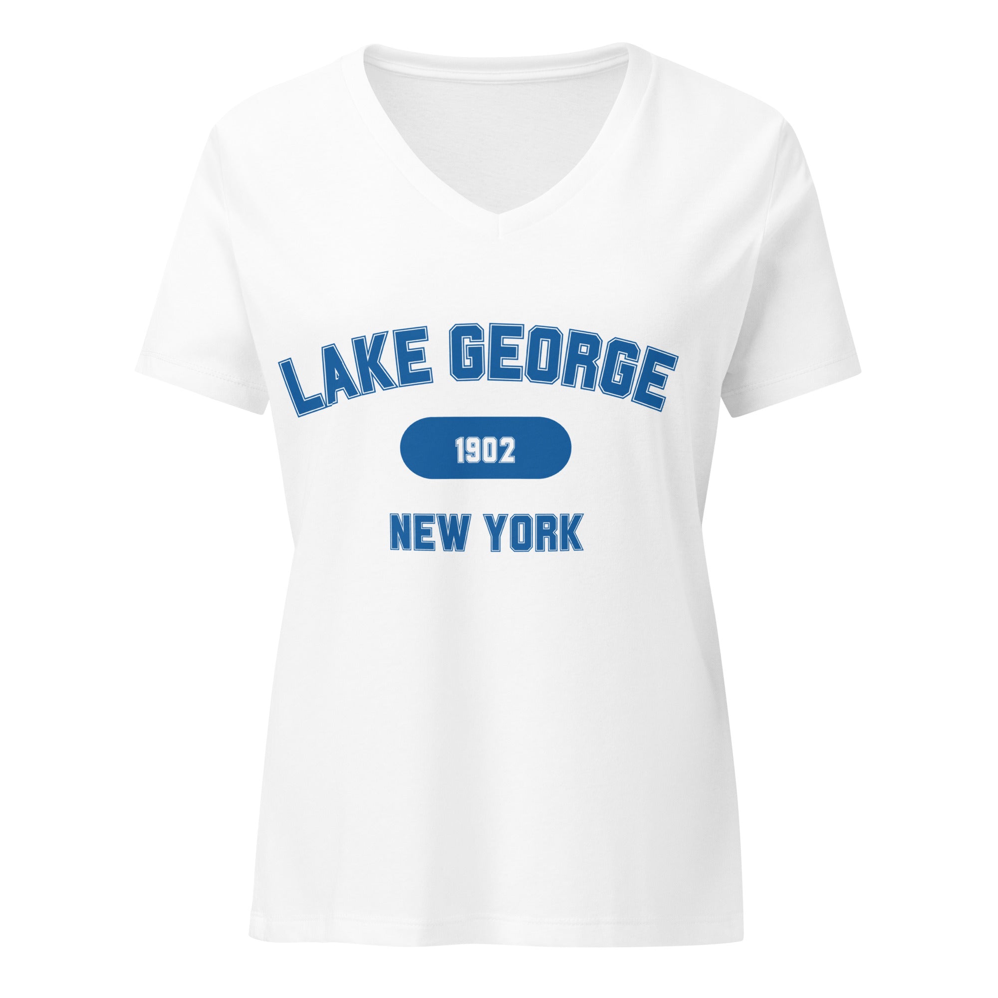 Lake George Women's V-Neck T-Shirt
