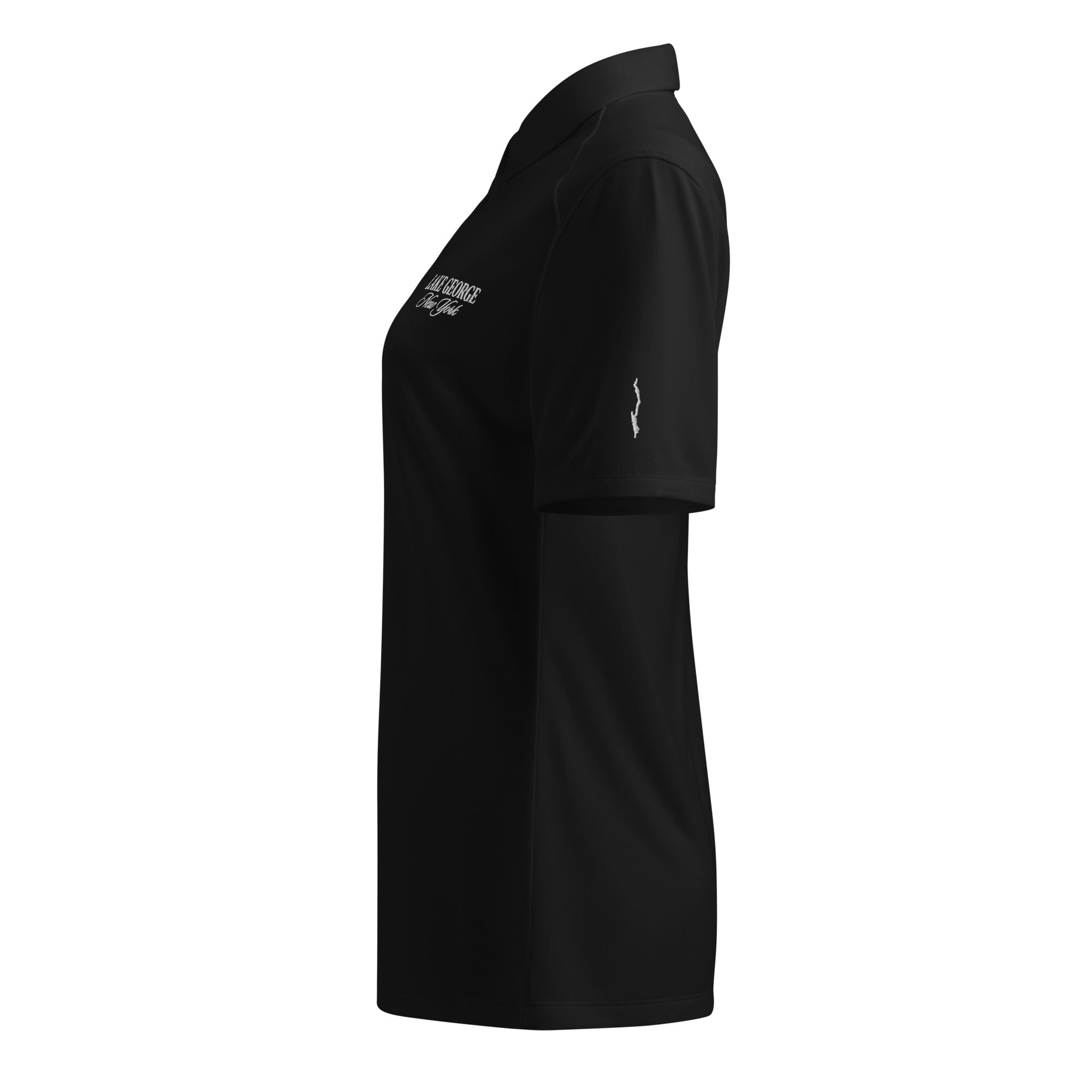 Lake George Under Armour Women's Polo – Assembly Point Collection in Black
