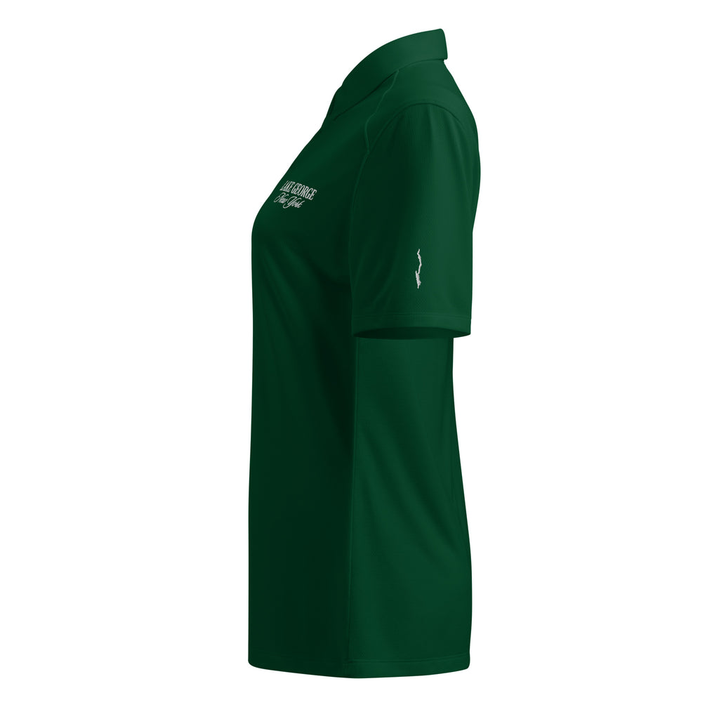 Lake George Under Armour Women's Polo – Assembly Point Collection in forest green